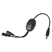 Two Power Switches Cable 5.5x2.1mm DC5521 Single Male Head to Female Power Line