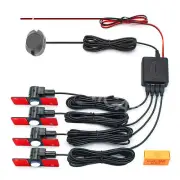 Reversing 4 Parking Sensor System Car Reverse Radar Security Alarm White 16.5mm (for: MG)