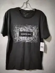 NEW Kenneth Cole Reaction Short Sleeve T Shirt Men's Medium Gray