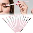 12pcs / Set Professional Eye Shadow Concealer Blusher Brush Cosmetic Brush