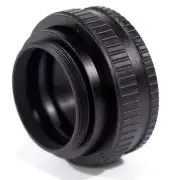 M42 Lens to M42 Camera Adjustable Focusing Helicoid Adapter Macro Tube 15mm-27mm