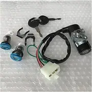 Ignition Switch for Gy6 50 100 125 for ATV Ignition Switch Key Lock Toolbox Electric Bike for ATV 5 Wires Ignition Switch Lock 2 Key Motorcycle Ignition Switch Lock