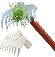 2025 New Weeding Artifact Uprooting Weeding Tool, Portable Garden Weeding Tools, 9 Teeth Garden Weed Puller Tool Manganese Steel Hand Weeder Tool for Lawn Garden Yard Farm