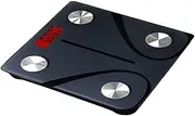 Weight Scale with App, Health Body Scale, Muscle Mass Monitor, Wireless Connectivity, Syncs with Fitness Apps, 28x28x2.3cm, for Muscle Mass Monitor