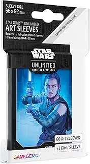 Gamegenic Star Wars: Rey Unlimited Art Sleeves, Grey