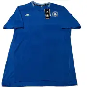 adidas Boston Marathon 2017 Climacool Women's Running Shirt Size Large BK5351
