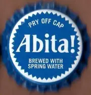 USA Plastic Lined Beer Crown Bottle Cap: Abita Brewing