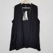 [ TS TAKING SHAPE ] Womens Black Tulipa Top NEW + TAGS RRP$149.95 | Size AU 16
