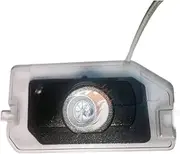 2X LED Rearview Mirror Lights Compatible with Mercedes Benz W205 W213 W222 W253 Car Door Lamp Ambient Compatible with AMG Carpet Light Laser Projector(for Mercedes Benz,W222 S Class)