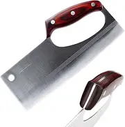 Meat Cleaver Knife Japanese Chef Knife for Vegeable Meat Cutting, Effort Save Unique Knives
