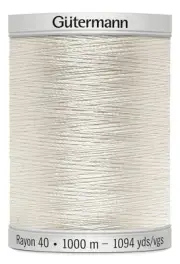 Gutermann Rayon 40 #1071, 1000m Machine Embroidery Thread