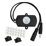 EShine Mini PIR Motion Sensor Switch for LED Lighting Black