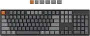 Keychron K10 Full Size Layout RGB Hot-Swappable Mechanical Keyboard for Mac Windows, Multitasking 104-Key Bluetooth Wireless/USB Wired Gaming Keyboard with Gateron Brown Switch Aluminum Frame (Hot-swap Gateron G Pro Red Switch)