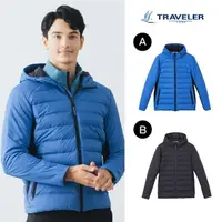 在飛比找momo購物網優惠-【TRAVELER 旅行者】男款GELANOTS防風撥水羽絨