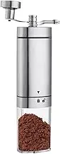 Manual Coffee Grinders - High Precision Stainless Steel Hand Coffee Mill Tool,Compact Lightweight Multifunctional for Working Home Traveling Camping