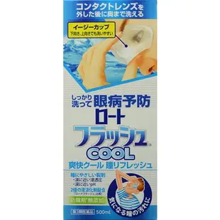 樂敦 製藥 ROHTO 清涼型 洗眼液 500ml [單筆訂單限購2組]