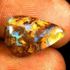 4.34 ct Fancy Shape (16 x 11 mm) Multi Color Australian Koroit Boulder Opal