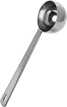 OKUMEYR Elegant Stainless Steel Measuring Spoon Long Handle for Coffee Milk Tea Precise Measurement Versatile Kitchen Accessory