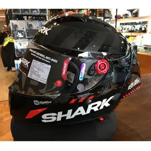 SHARK Race-R Pro GP HE8570 KAR 黑灰紅 30周年 玻璃纖維 99 Lorenzo 大鴨尾