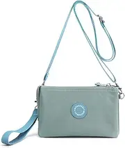[ModaZeal] Small Handbags for Women, Nylon Crossbody Phone Bags Ladies Shoulder Bag Clutch Wallet with Shoulder/Wristle Straps