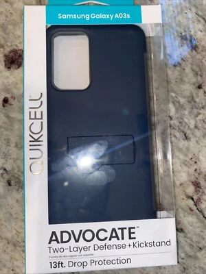 New QUIKCELL ADVOCATE Protective Case for SAMSUNG GALAXY A03s - SLATE BLUE