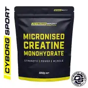 Micronised Creatine Monohydrate 500g & 1KG