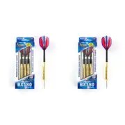 24pc Formula Sports BX180 Premium 30g Brass Barrel Darts Tempered Steel Tip