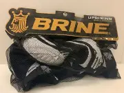 Brine Uprising Shoulder Pad Small Black and White LSPUPR2SWHS