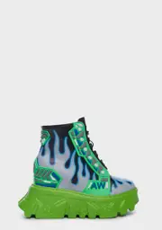 [Anthony Wang] Green Gooseberry-10 Platform Sneakers