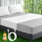 Grounding Sheets, Grounding Mat for Bed 90% Rayon Derived from Bamboo 10% Sil...