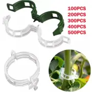 100-500x Garden Ties Tomato trellis Stake Plant Support Clips Veggie Greenhouse