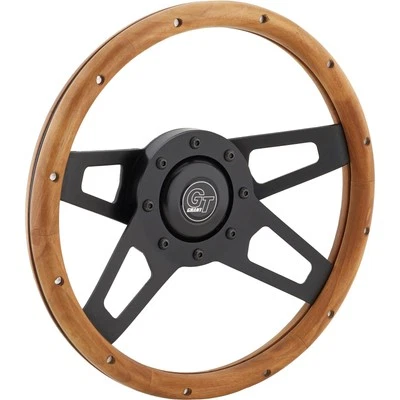 Grant 404 Challenger Series Steering Wheel, 13-1/2 Inch, Walnut (for: Isuzu)