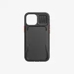 Tech21 EvoMax Phone Case with Holster for iPhone 13 mini (Off Black)