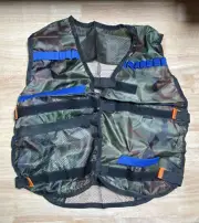 Nerf Camouflage Shooting Tactical Ammo Adjustable Vest - Free Size