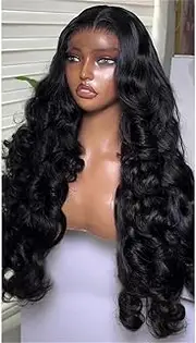 Body Wave 13X4 13X6 Lace Front Human Hair Wigs Pre Plucked 5X5 Glueless Lace Closure Wigs 4X4 Lace Frontal Wig 180 Density 20 Inch 13x6 Lace Wig