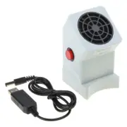 Smoke Removal Tool set USB Smoke Cleaner Mini Exhaust Fan Removal Tool Plastic