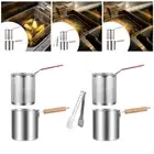 Deep Frying Pot Cooking Tool Deep Fryer Pot for French Fries Chicken Donuts