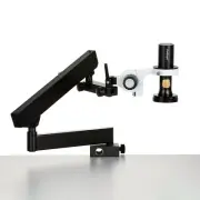 Amscope 0.7-5.6X 1080p HDMI All-in-One Zoom Digital Microscope Articulating Arm