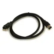 6ft 9 Pin to 6 Pin Firewire-800/400 Bilingual Cable