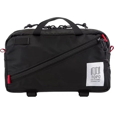Topo Designs Quick Pack Crossbody Bag, Black/Black
