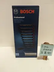BOSCH 1600A016BU Professional combination spanner 10 size set