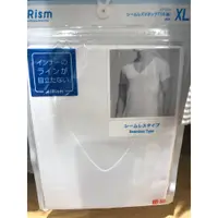 在飛比找蝦皮購物優惠-AIRism 男裝 V領T恤(短袖) 輕盈涼感衣系列 UNI