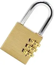 TEHAUX 1Pc Combination Lock for Luggage Security Padlock for Travel Durable Design for Suitcase and Backpack Protection
