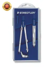 New Staedtler Mars Basic 554 Compass Set Kit with Hard Plastic Case 554 T11