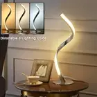 LED Spiral Table Desk Lamp Touch Dimmable Desktop Bedside Bedroom Night Light AU