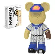 Bear Building Blocks (4500PCS) | 700% Bear Display Model | Micro 3D Animal Bu...