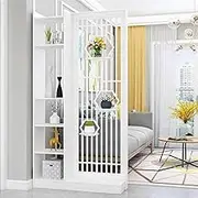 Modern Wall Room Divider, Wall Screen Room Divider, Partition Dividers Screen, Freestanding Room Divider with Shelves, Wall Room Divider Bookshelf for Home Office Decorative(L 80cm/31.4in)