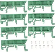 LIGIGWASH 10Sets Din Rail PCB Mounting Adapters Electrical Clips for Easy Installation and Removal for Fixing Circuit Boards and Electronic Switch Equipment