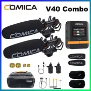 Comica VM40 Combo SuperCardioid Wireless Shotgun Microphone fr Camera Smartphone