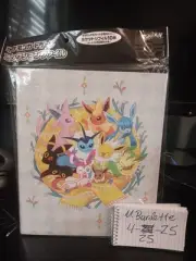 Pokemon Eevee Evolution Collection Binder 9 Pockets Sleeves Japanese New